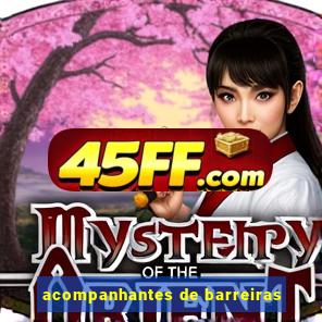 acompanhantes de barreiras